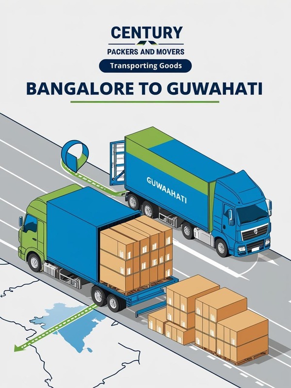 Bangalore to Guwahati Packers and Movers